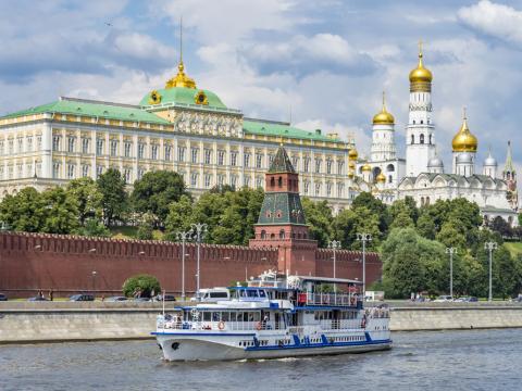 Экстерьер теплохода — профиль
